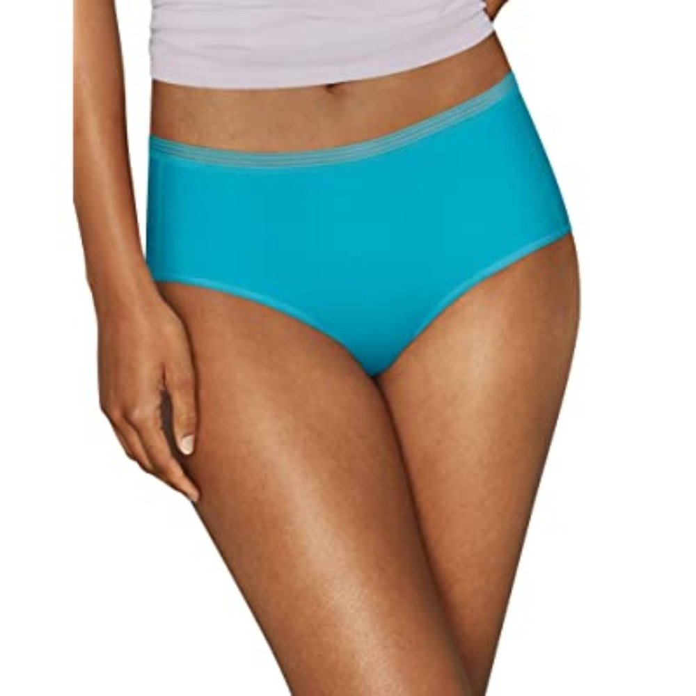 Hanes Women's Signature Breathe Cotton Brief 6 Pk